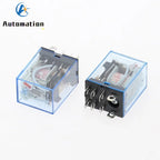 LY2NJ HH62P Electromagnetic Relay 10A 8-Pin DPDT LED Electromagnetic Relay Richie's