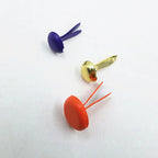 150Pcs Mini Round Brads Assorted Pastel Colors – Scrapbooking Craft Brad Fasteners Richie's