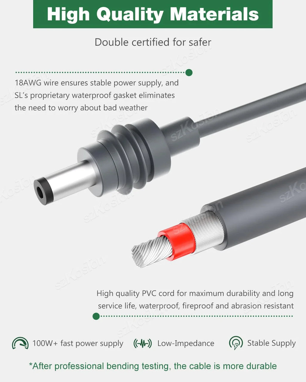 USB-C to DC Power Cable for Starlink Mini Gen3 – 0.3m USB-C Power Cable Richie's