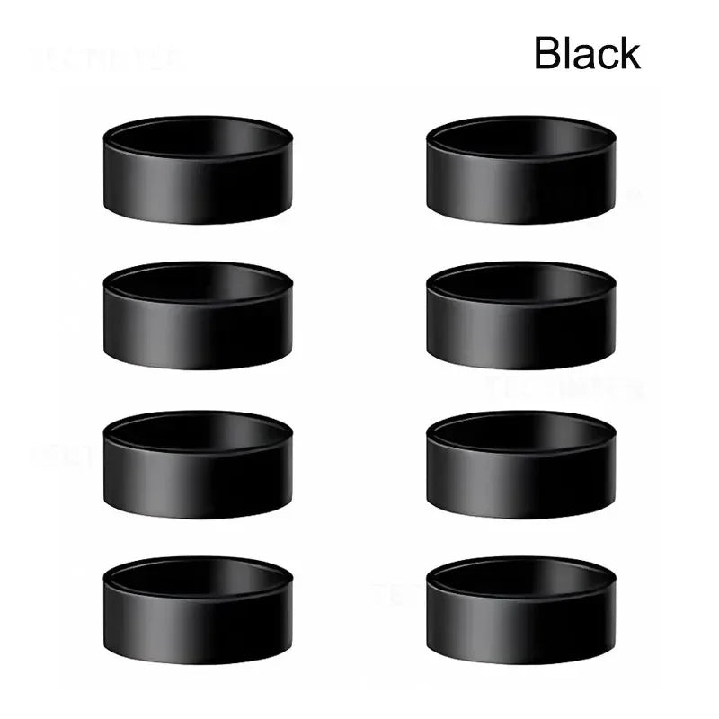 8pcs Silicone Joystick Rings for PS5, PS4, Steam Deck & ROG Ally Controller Accessory Richie's 8pcs black
