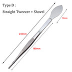 2-in-1 Bonsai Root Rake & Tweezers – 304 Stainless Steel Bonsai Garden Tool Richie's D