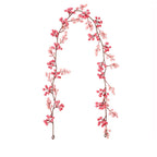DIY Pink Berry Christmas Wreath – Artificial Garland Vine Artificial Wreath Garland Richie's A7