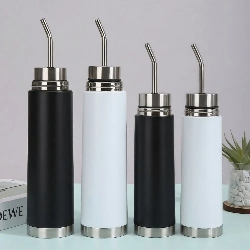 Yerba Mate Bottle 2-in-1 Built-in Straw Vacuum Thermos 500ml/750ml Vacuum Thermos Bottle Richie's