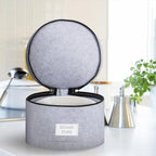 Zippered Felt Storage Bag – Multi-Use Home Organizer Bucket Felt Storage Organizer Richie's