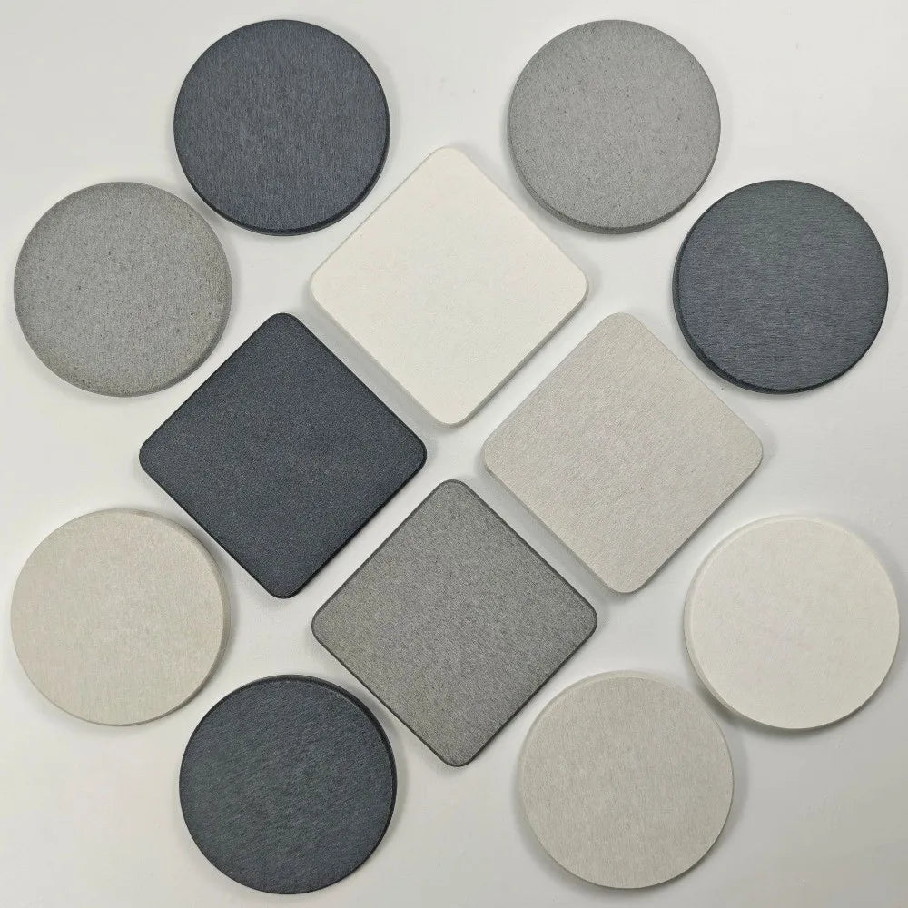 Diatomite Coaster Quick-Dry Non-Slip Heat Resistant Mat Diatomite Coaster Richie's