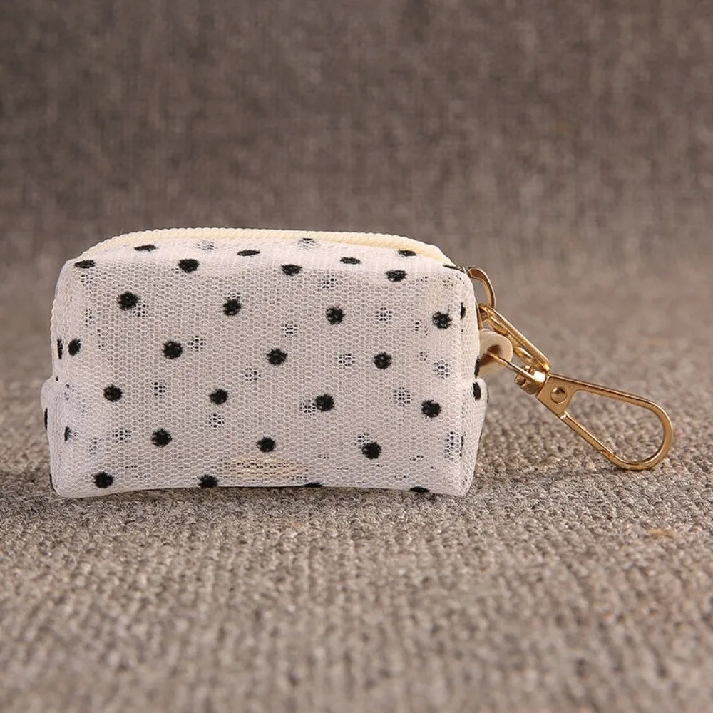 Lace Mesh Dog Poop Bag Dispenser Keychain with Carabiner Clip Dog Bag Dispenser Richie's 9