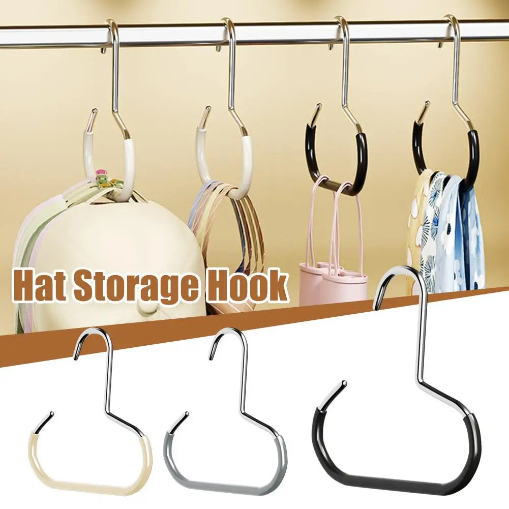 Round Hook Hangers for Hats Scarves Bags – Non-Slip Organizer Wardrobe Hook Hanger Richie's
