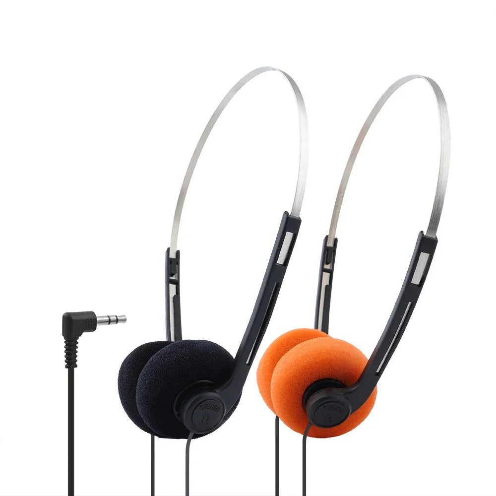 FUCHU Retro Wired On-Ear Headphones 3.5mm Vintage Style Wired On-Ear Headphones Richie's
