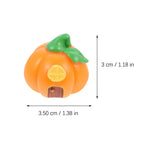 10Pcs Halloween Miniature Resin Figurines – Pumpkin Ghost Ornaments Halloween Miniature Figurines Richie's
