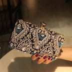 Women's Crystal Evening Clutch Bag – Luxury Bridal Purse Evening Clutch Bag Richie's