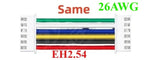 10pcs EH 2.54mm Female Plug Connector Wire 26AWG – Multi-Pin PCB Wire Connector Richie's