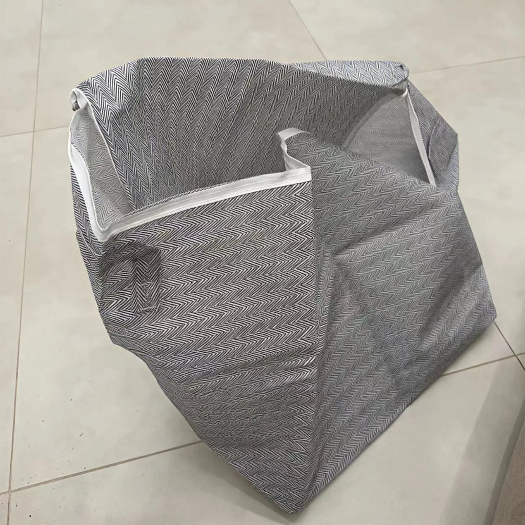 Large Foldable Storage Bag with Lid & Reinforced Handles Foldable Storage Bag Richie's