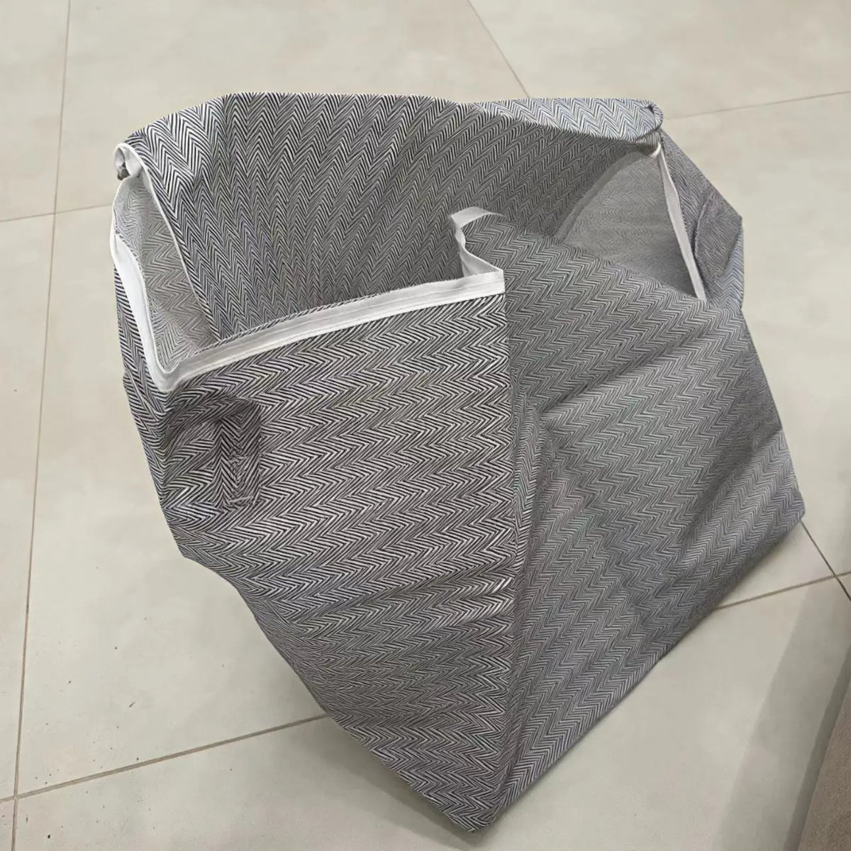 Large Foldable Storage Bag with Lid & Reinforced Handles Foldable Storage Bag Richie's