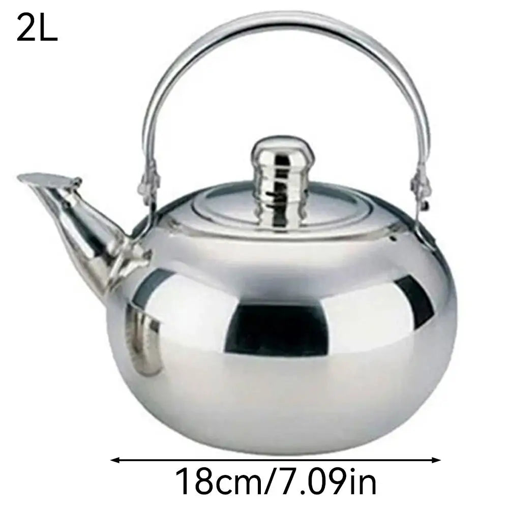 Stainless Steel Teapot with Infuser – Stovetop Kettle 1L–2L Stovetop Tea Kettle Richie's A