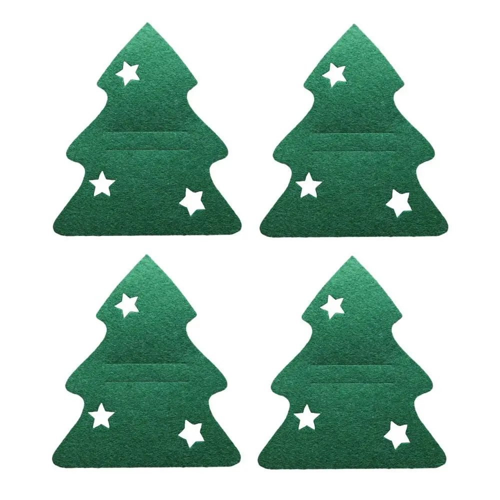 Christmas Cutlery Holder Bags | Festive Non-Woven Fabric 4 Pcs Cutlery Holder Bags Richie's 32