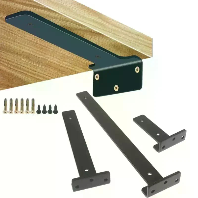 L-Shape Metal Shelf Brackets Wall Mount Support Rack with Screws Metal Shelf Bracket Richie's