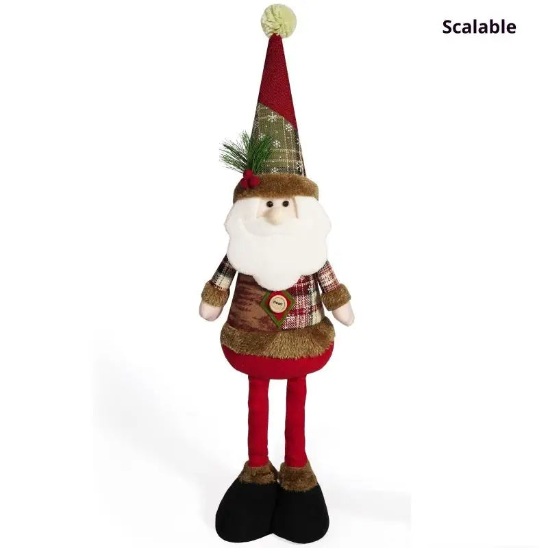 Retractable Christmas Figurines – Santa, Snowman & Reindeer Christmas Figurine Ornament Richie's A5 1