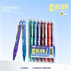 7-Piece Glitter Erasable Gel Pens – 0.5mm Multicolor Fine Nib Erasable Gel Pens Richie's Multi-Colored