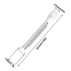 2-in-1 Stainless Steel Watermelon Cutter & Fork Slicer Fruit Slicer Tool Richie's