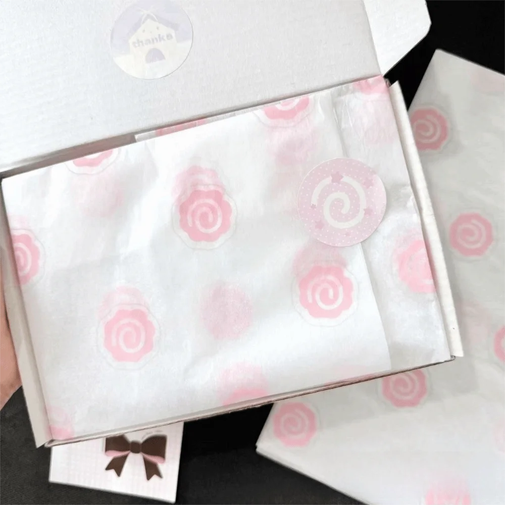 10PCS Bowknot Tissue Wrapping Paper Sheets – Floral Gift Wrap Gift Wrapping Paper Richie's 25 5x5x5cm