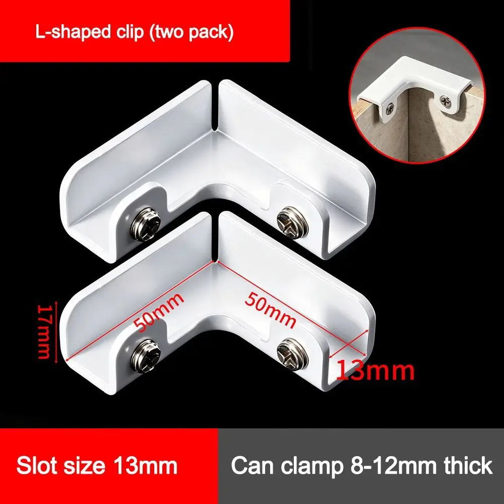 Aluminum Alloy Adjustable Support Leg Bracket & Corner Clamp Support Leg Bracket Richie's