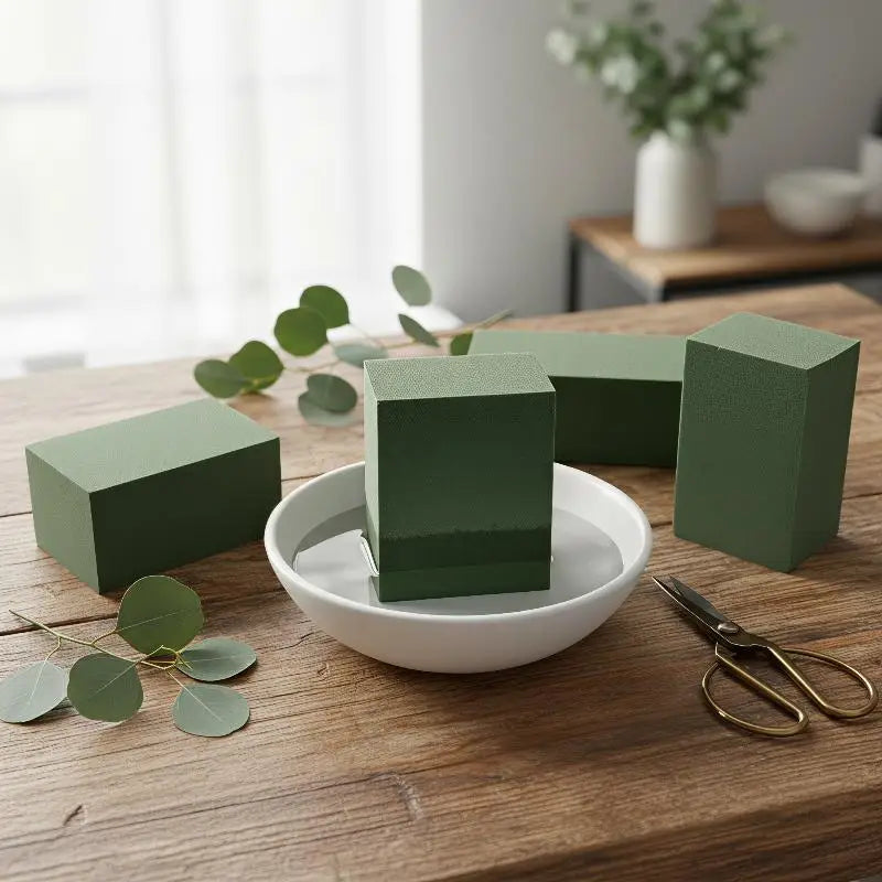 4Pcs Wet Floral Foam Blocks for Wedding & Home Arrangements Floral Foam Blocks Richie's