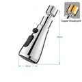 360° Rotating Faucet Aerator Extender – 3-Mode Water Saver Faucet Aerator Richie's silver