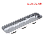 Stainless Steel Magnetic Parts Bowl 4" & 6" | Bolts Nuts Screws Magnetic Parts Tray Richie's 3 Magnetic Trays