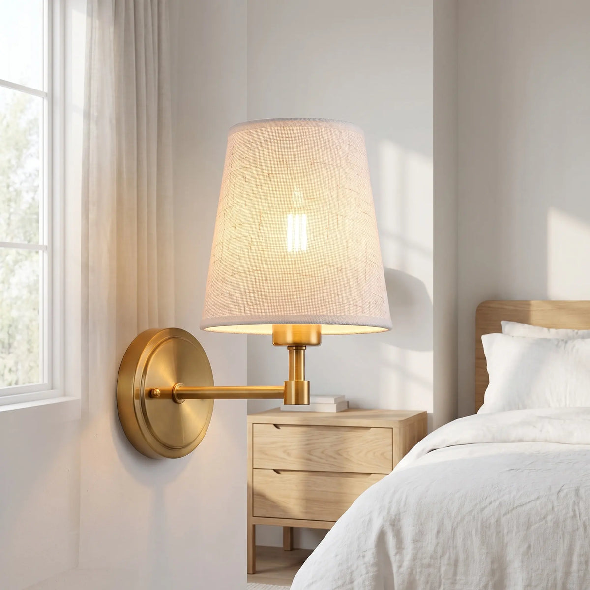 Mini Clip-On Fabric Drum Lampshade for Chandelier & Sconce Clip-On Lampshade Richie's Default Title