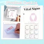 Vital Signs Sticky Notes – Medical Charting Notepad Pads Medical Charting Notepad Richie's