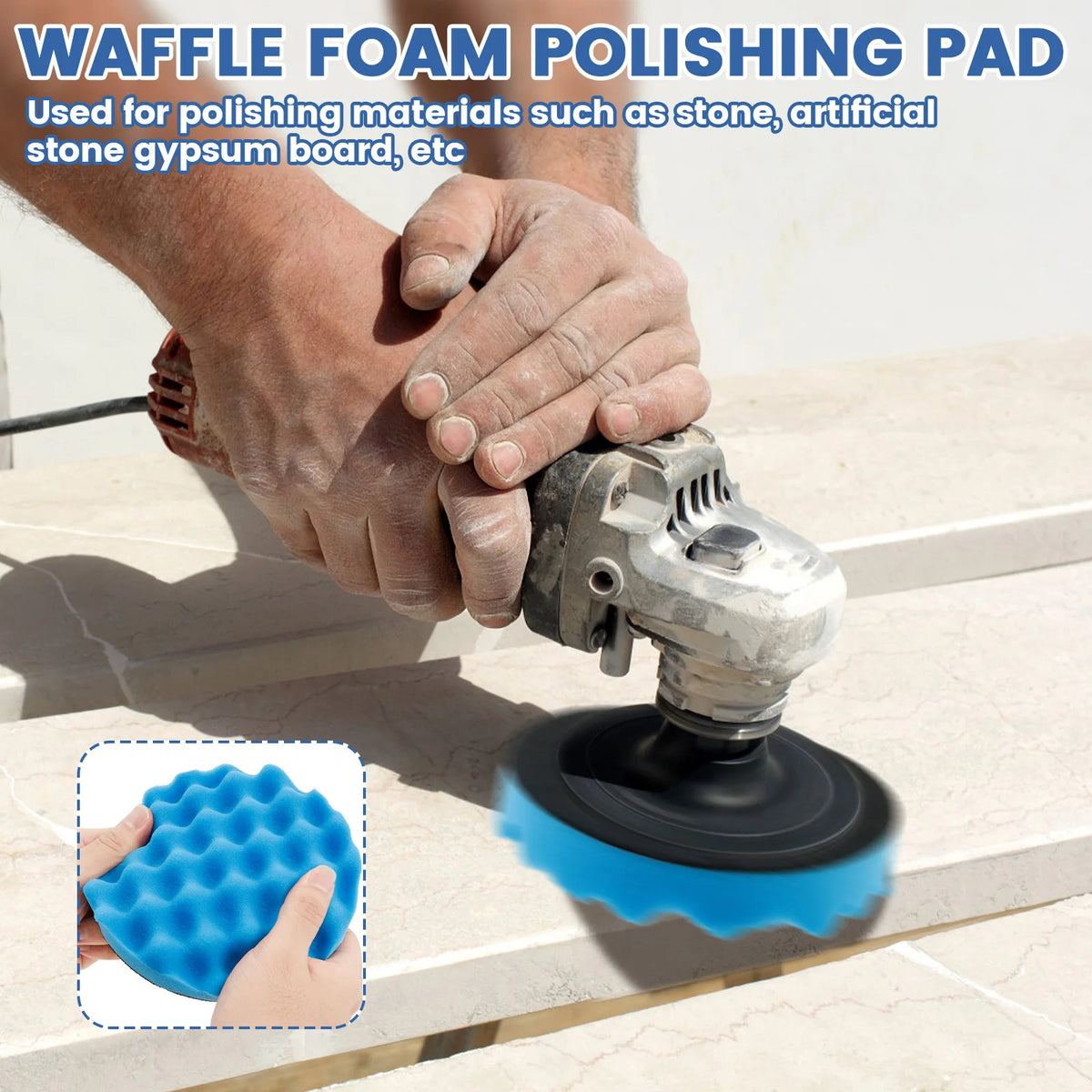 6-Inch Car Polishing Buffing Pad Kit – Sponge & Wool Pads Car Polishing Pad Kit Richie's