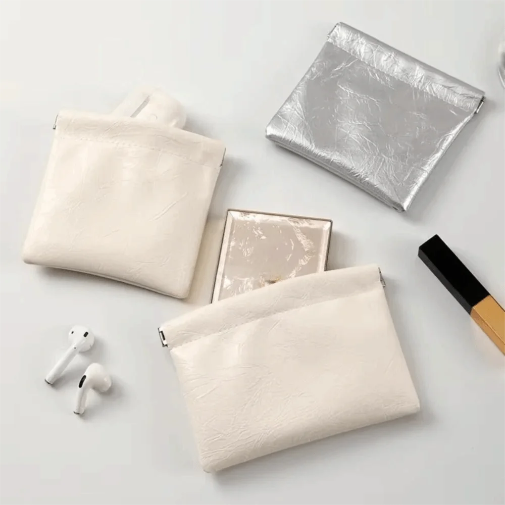 Waterproof PU Leather Coin Purse – Auto-Closure Mini Bag Coin Purse Richie's