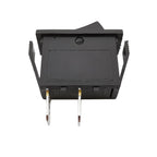 KCD3 Rocker Switch 16A/250V 20A/125V ON-OFF 2-Pin Black Rocker Switch Richie's