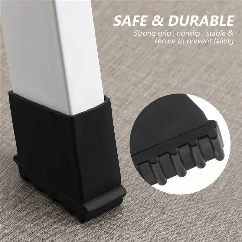 4-Pack Non-Slip Rubber Ladder Feet Covers – Step Ladder Leg Pads Ladder Feet Covers Richie's