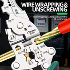Foldable Wire Stripper & Voltage Tester Pliers | Electrician Tool Wire Stripper Pliers Richie's
