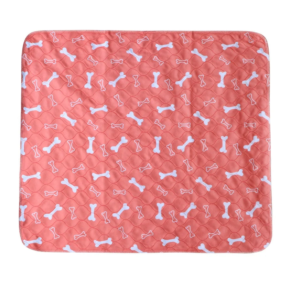 Reusable Washable Puppy Pee Pad – Anti-Slip & Leak-Proof Pet Training Pad Richie's Red-XS-30X30CM XS（old）