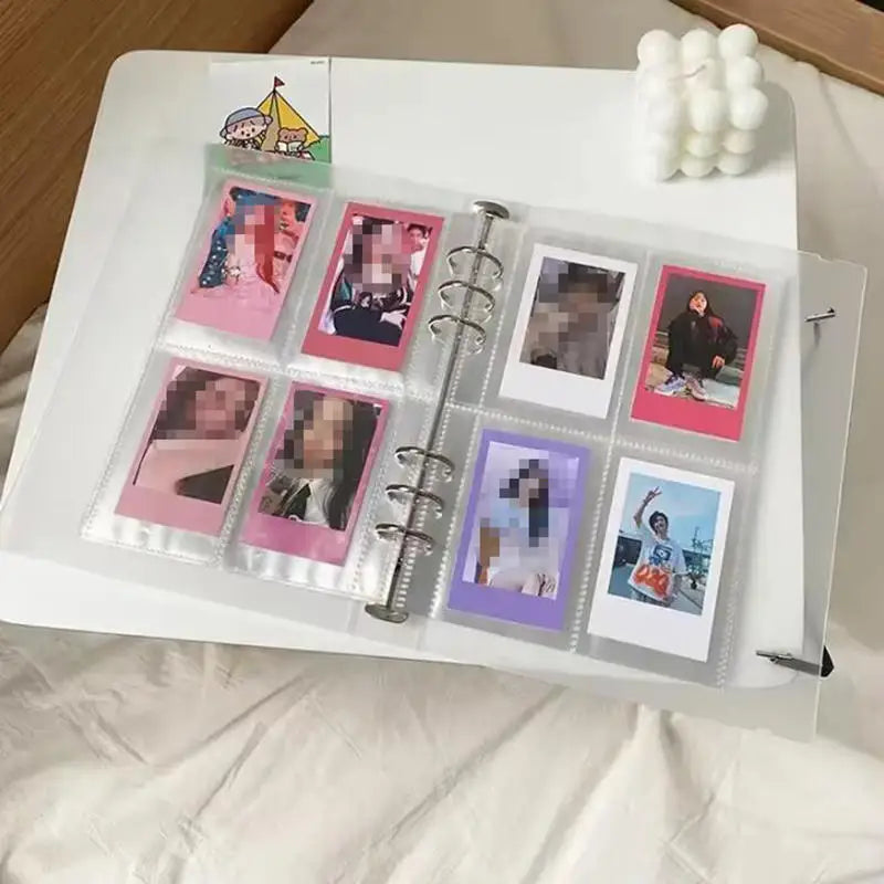 A5 Kpop Photocard Holder Binder Album Book – 3 Inch Heart Photocard Binder Album Richie's
