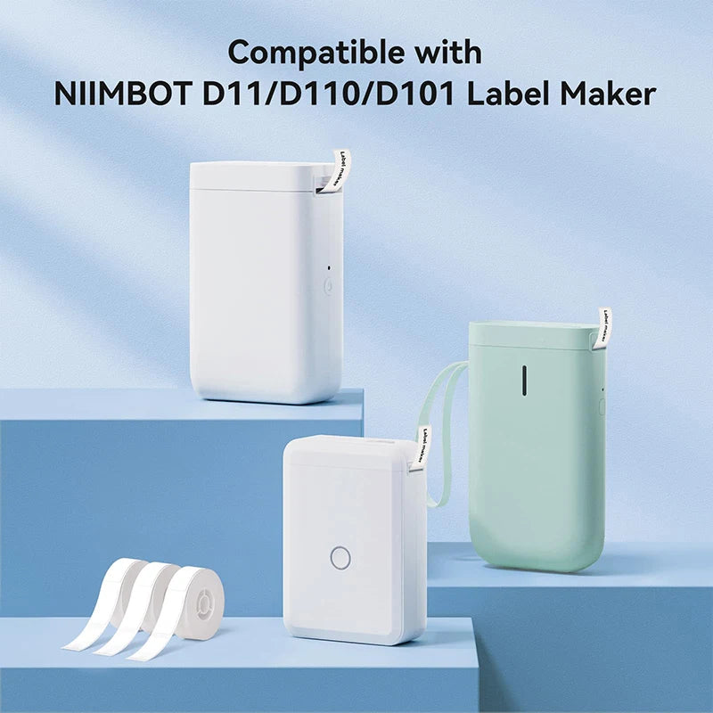 NIIMBOT Waterproof Thermal Label Paper D110 D11 Printer Stickers Thermal Label Roll Richie's