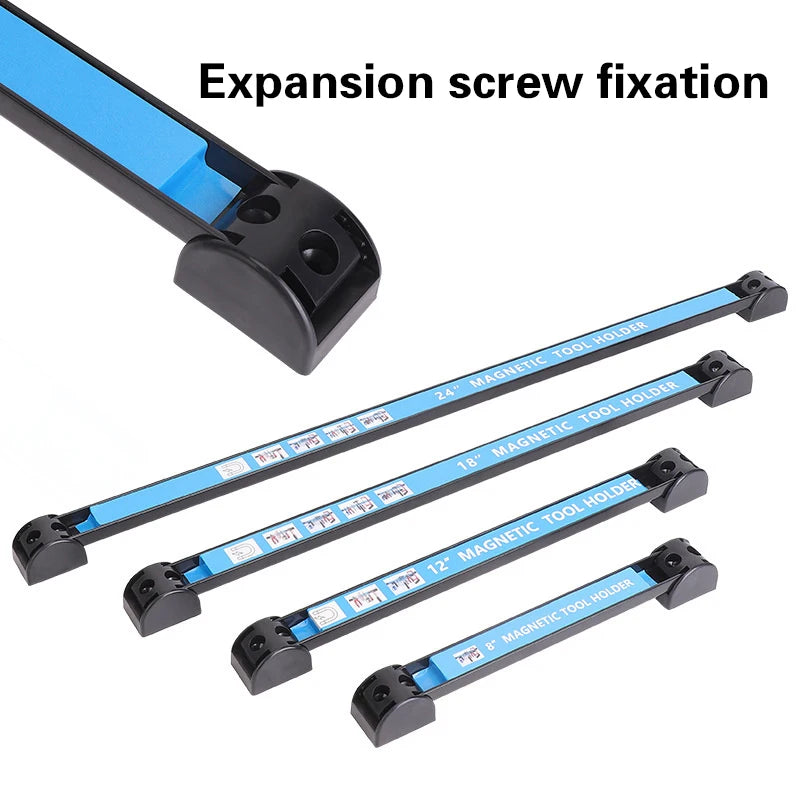 HUXUAN Magnetic Tool Bar Holder 8–24 Inch Garage Organizer Magnetic Tool Bar Richie's