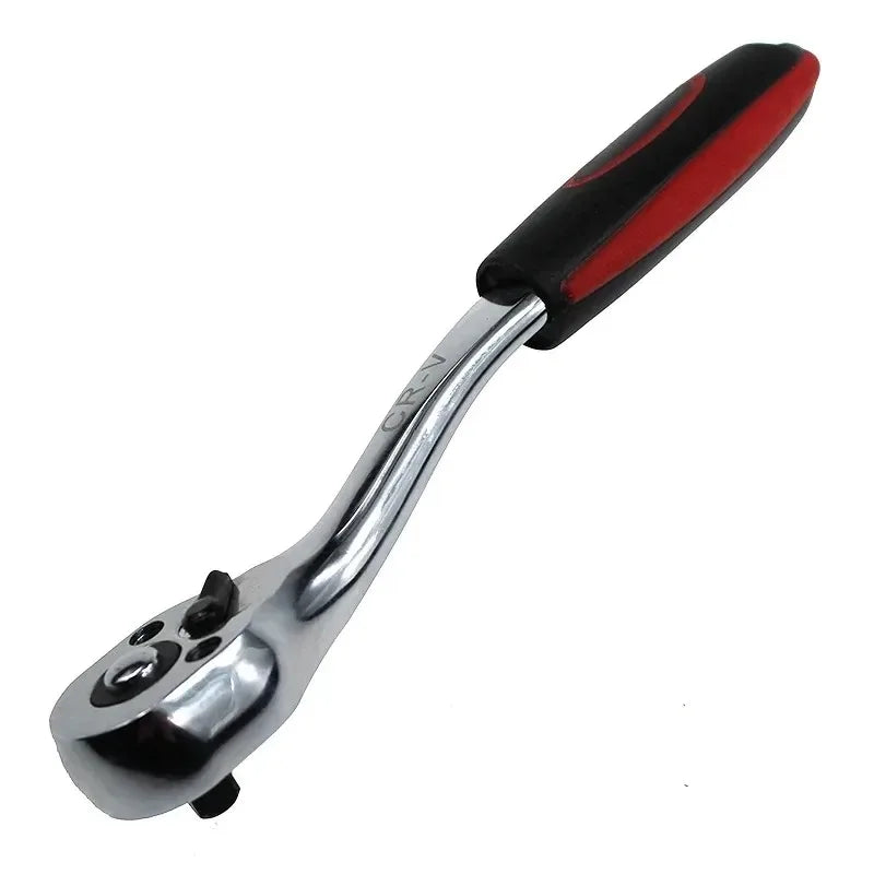 72-Tooth Ratchet Wrench – Two-Way Socket Drive for Car & Bike Ratchet Wrench Richie's