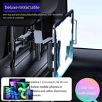 Car Headrest Tablet & Phone Holder – 360° Rotating Telescopic Car Headrest Mount Richie's