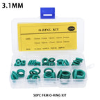 FKM O-Ring Seal Assortment Kit – 6 Sizes Fluorine Rubber O-Ring Seal Kit Richie's BFG50-3.1