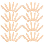 100 Natural Wooden Ice Cream Tasting Spoons – Eco-Friendly Wooden Tasting Spoons Richie's