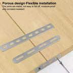 Stainless Steel Flat Corner Bracket Mending Plate Furniture Brace Corner Bracket Richie's