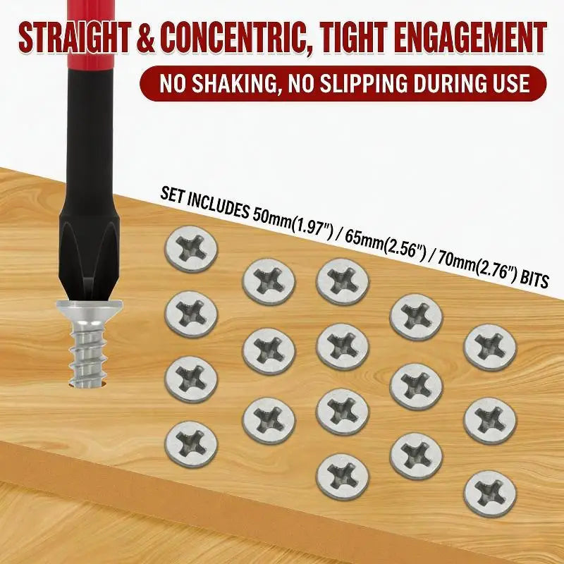 Titanium Coated Drill Bit & Socket Set with Storage Case Drill Bit Socket Set Richie's