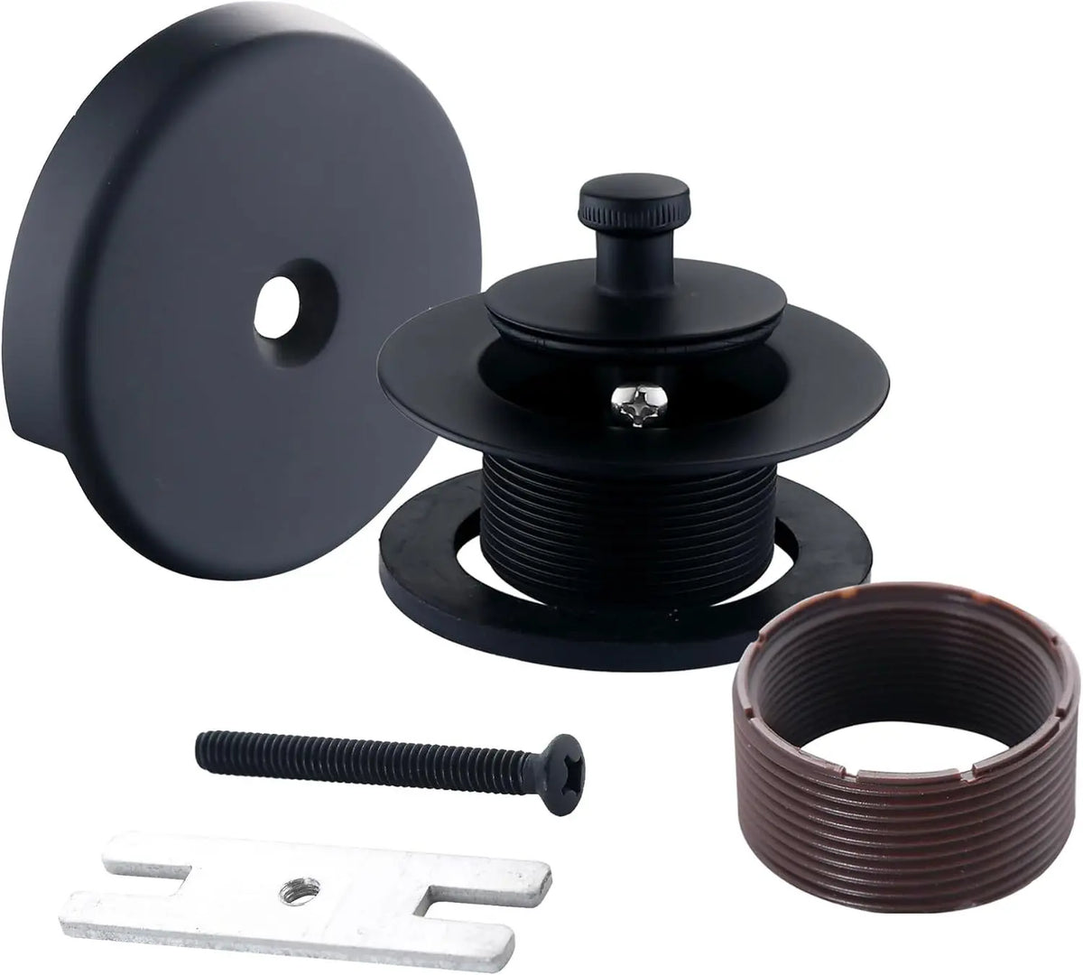 Bathtub Drain Set with Overflow – Full Drainage Kit TK4 Bathtub Drain Kit Richie's