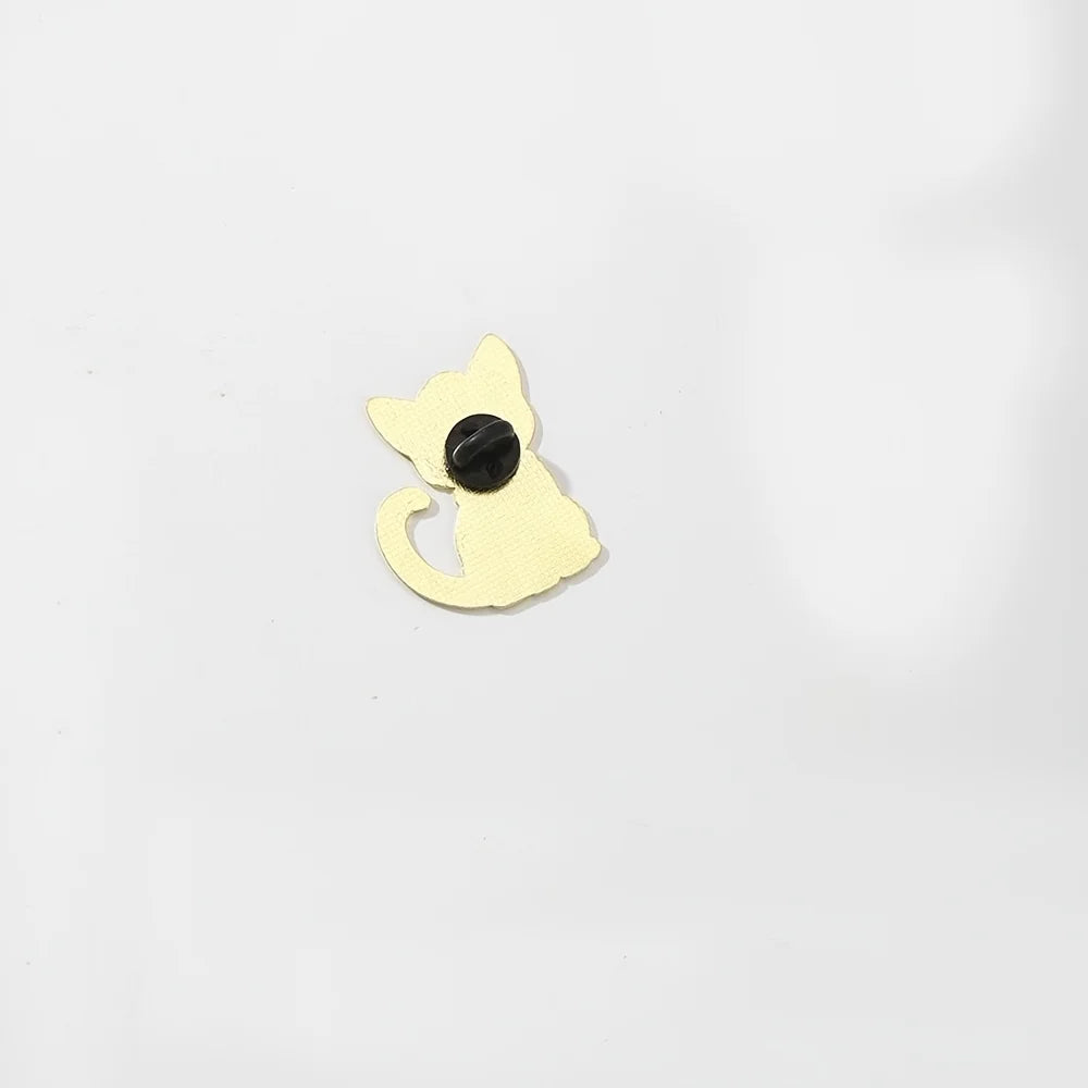 Day of the Dead Skeleton Cat Enamel Pin | Día de Muertos Enamel Lapel Pin Richie's