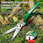 Compact Garden Grass Shears – Manganese Steel Curved Handle Garden Grass Shears Richie's