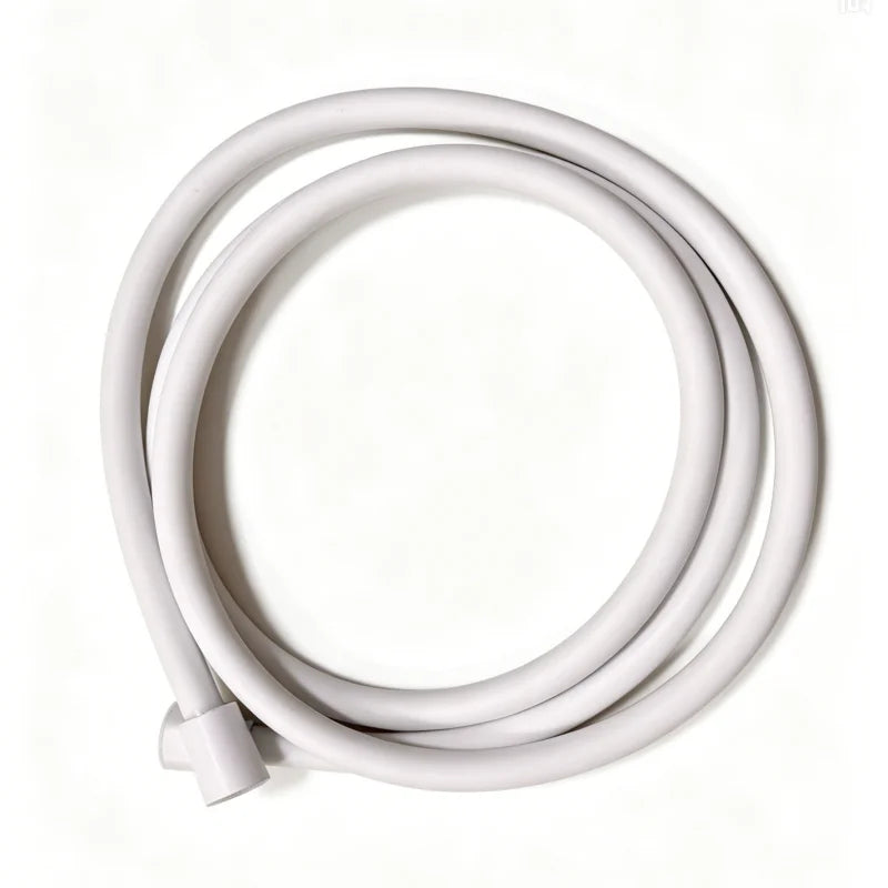 Flexible PVC Shower Hose 1.5M/2M Anti-Kink High Pressure Shower Hose Richie's WHITE 2M