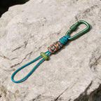 Woven Cord Water Bottle Hanger Clip for Hiking & Camping Bottle Hanger Clip Richie's Green